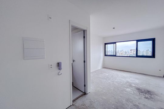 Cozinha de kitnet/studio para alugar com 1 quarto, 27m² em Vila Matilde, São Paulo