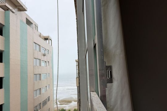 Vista do Studio de kitnet/studio para alugar com 1 quarto, 25m² em José Menino, Santos