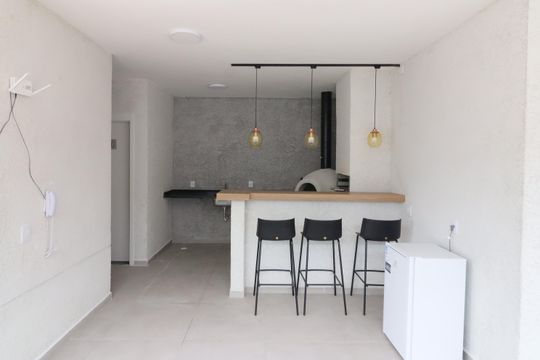 Área comum - Churrasqueira de apartamento para alugar com 2 quartos, 36m² em Jaguaribe, Osasco