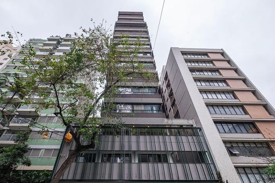 Fachada de kitnet/studio à venda com 1 quarto, 30m² em Cerqueira César, São Paulo
