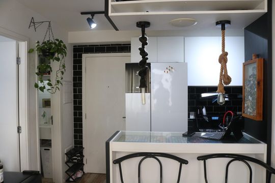 Sala de apartamento à venda com 2 quartos, 34m² em Barra Funda, São Paulo