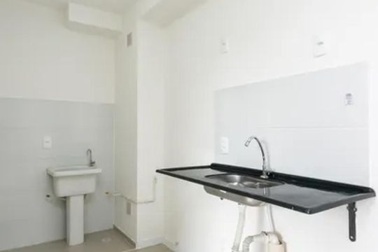 Cozinha de apartamento à venda com 2 quartos, 34m² em Guaianases, São Paulo