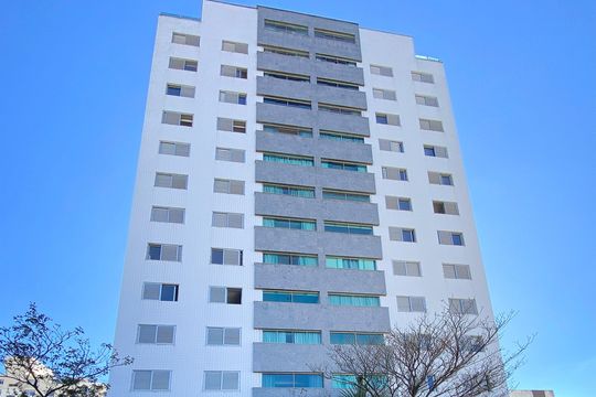 Fachada de apartamento à venda com 3 quartos, 79m² em Santa Efigênia, Belo Horizonte