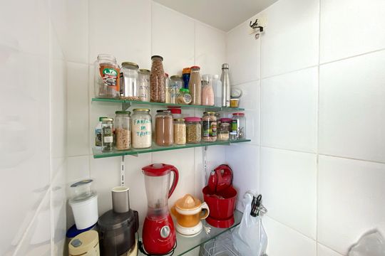 Área de Serviço de apartamento à venda com 3 quartos, 79m² em Santa Efigênia, Belo Horizonte