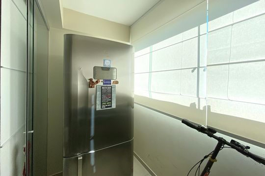 Varanda da Sala de apartamento à venda com 3 quartos, 79m² em Santa Efigênia, Belo Horizonte