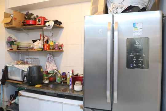 Cozinha e Área de Serviço de apartamento para alugar com 1 quarto, 31m² em Água Branca, São Paulo