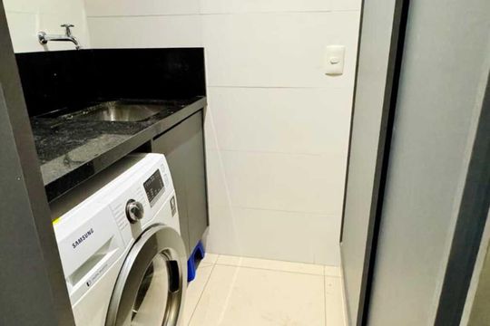 Área de serviço de apartamento para alugar com 2 quartos, 88m² em Setor Marista, Goiânia