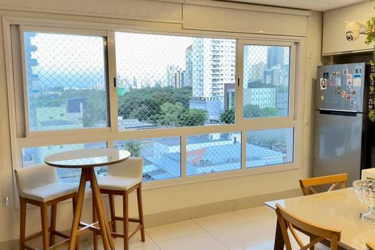 Cozinha de apartamento para alugar com 2 quartos, 88m² em Setor Marista, Goiânia