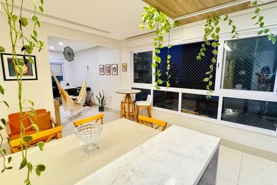 Sala de apartamento para alugar com 2 quartos, 88m² em Setor Marista, Goiânia