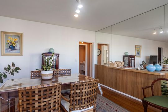 Sala de apartamento para alugar com 3 quartos, 140m² em Campo Belo, São Paulo