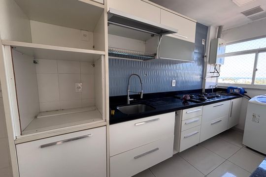 Cozinha de apartamento para alugar com 2 quartos, 100m² em Recreio dos Bandeirantes, Rio de Janeiro