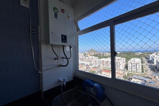 Área de Serviço de apartamento para alugar com 2 quartos, 100m² em Recreio dos Bandeirantes, Rio de Janeiro