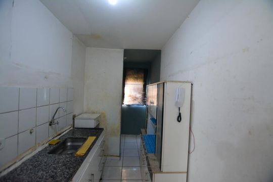 Cozinha de apartamento para alugar com 2 quartos, 55m² em Jardim Esmeralda, São Paulo