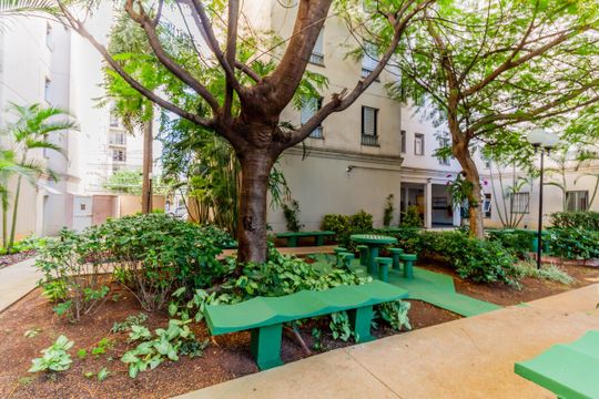 Jardim de apartamento à venda com 2 quartos, 42m² em Luz, São Paulo