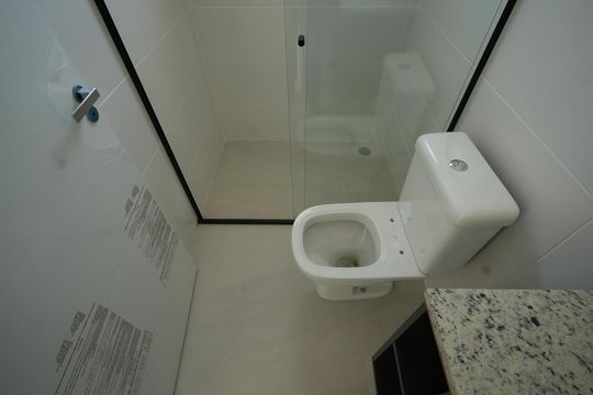 Banheiro Social de apartamento para alugar com 2 quartos, 56m² em Parque das Nações, Santo André