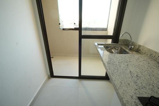 Área de Serviço de apartamento para alugar com 2 quartos, 56m² em Parque das Nações, Santo André