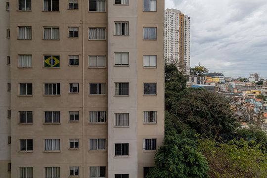 Vista Varanda Sala de apartamento para alugar com 1 quarto, 40m² em Vila Penteado, São Paulo