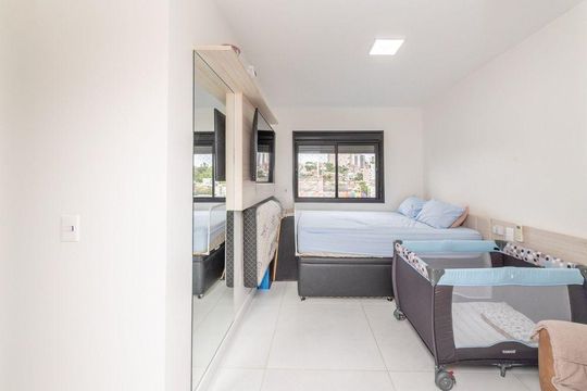Quarto 1 de apartamento à venda com 2 quartos, 60m² em Jardim do Salso, Porto Alegre