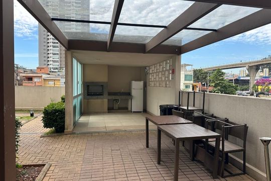 Área comum - Churrasqueira de apartamento para alugar com 2 quartos, 34m² em Vila Ema, São Paulo