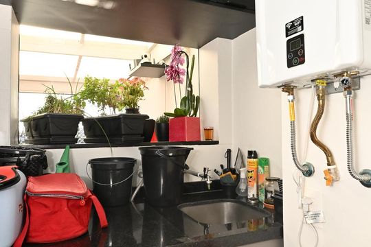 Área de Serviço  de apartamento à venda com 3 quartos, 110m² em Vila Suzana, São Paulo