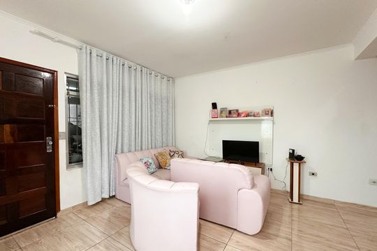 Sala de casa para alugar com 3 quartos, 114m² em Baeta Neves, São Bernardo do Campo