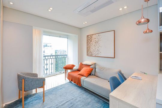 Apartamento para alugar com 1 quarto, 76m² em Vila do Castelo, São Paulo