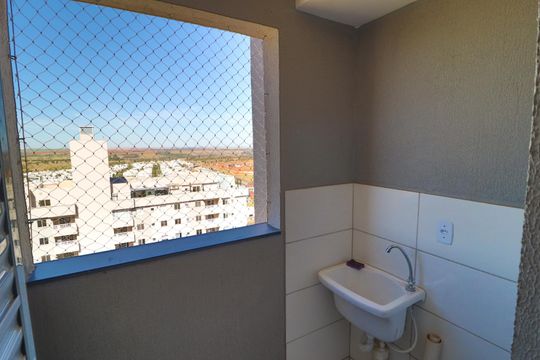 Área de Serviço de apartamento para alugar com 2 quartos, 45m² em Jardim Inconfidencia, Uberlândia