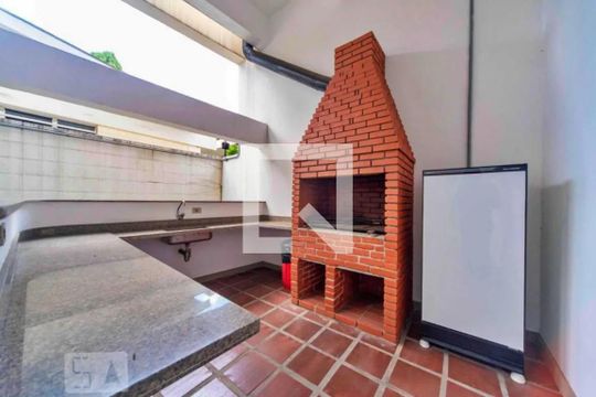 Área comum - Churrasqueira de apartamento à venda com 4 quartos, 156m² em Vila Assunção, Santo André