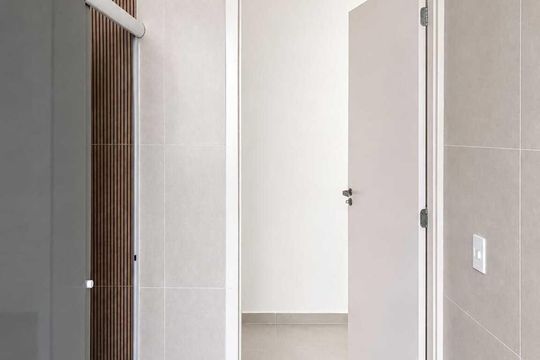 Banheiro de apartamento para alugar com 1 quarto, 46m² em Piatã, Salvador