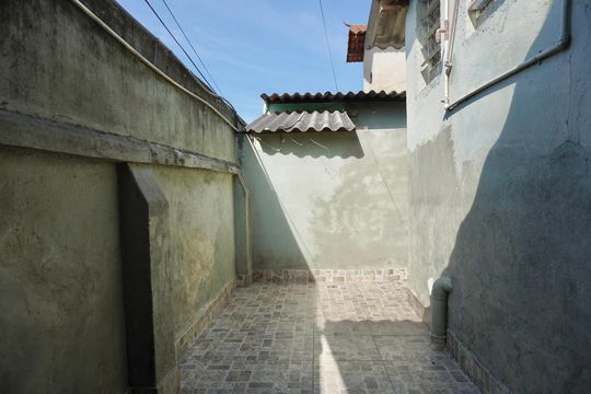 Área externa de casa para alugar com 1 quarto, 48m² em Santo Andre, Belo Horizonte
