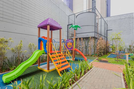 Playground de kitnet/studio para alugar com 1 quarto, 25m² em Pinheiros, São Paulo