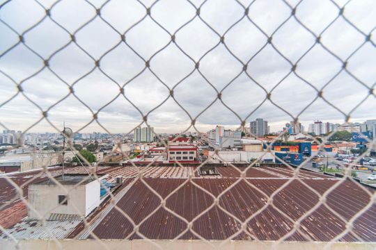 Vista do Quarto 2 de apartamento para alugar com 3 quartos, 75m² em Vila Apiai, Santo André