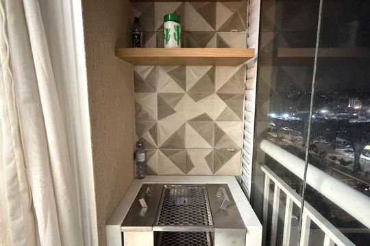 Varanda de apartamento à venda com 2 quartos, 35m² em Vila Ema, São Paulo