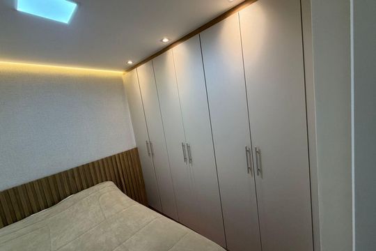 Quarto de apartamento à venda com 2 quartos, 35m² em Vila Ema, São Paulo