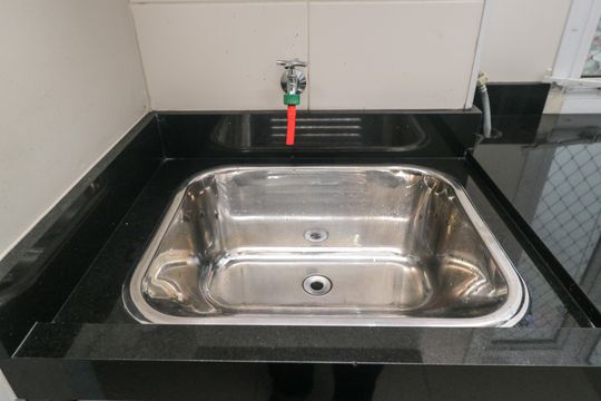 Área de Serviço de apartamento à venda com 2 quartos, 72m² em Vila Curuçá, Santo André