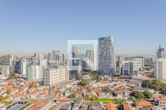 Vista da varanda do Studio de kitnet/studio para alugar com 1 quarto, 24m² em Pinheiros, São Paulo
