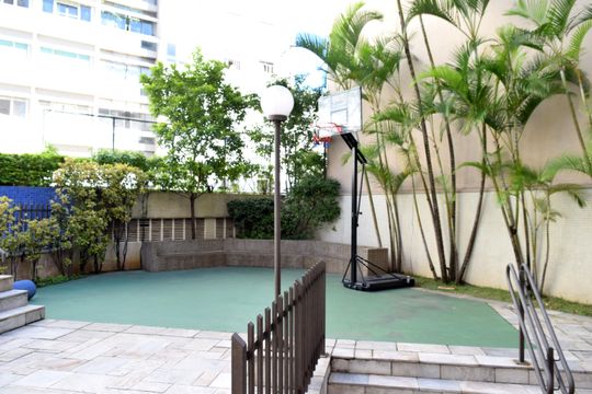 Mini quadra de basquete de apartamento à venda com 3 quartos, 136m² em Pinheiros, São Paulo