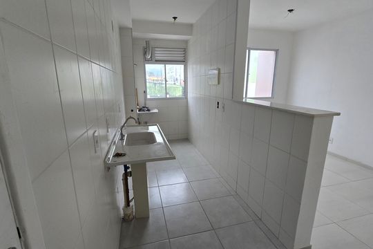 Cozinha/Área de serviço de apartamento à venda com 2 quartos, 44m² em Campo Grande, Rio de Janeiro
