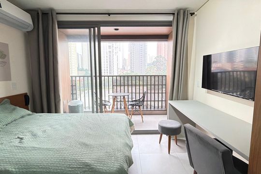 Kitnet/Studio para alugar com 1 quarto, 26m² em Vila Regente Feijó, São Paulo