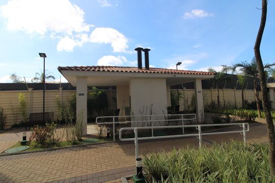 Área comum - Churrasqueira de apartamento para alugar com 1 quarto, 27m² em Jardim Cidalia, São Paulo