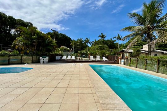 Área comum - Piscina de casa de condomínio para alugar com 1 quarto, 75m² em Barra da Lagoa, Florianópolis