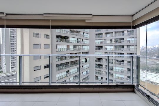 Vista da Suíte 1 de apartamento para alugar com 3 quartos, 115m² em Vila Mariana, São Paulo