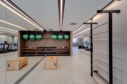 Área comum - Academia de apartamento para alugar com 3 quartos, 115m² em Vila Mariana, São Paulo