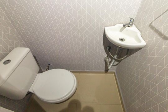 Lavabo de casa de condomínio para alugar com 2 quartos, 90m² em Vila Granada, São Paulo