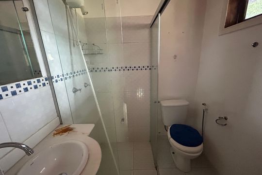 Banheiro da Suíte de casa à venda com 3 quartos, 121m² em Vila Valqueire, Rio de Janeiro
