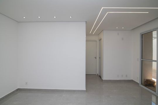Sala de apartamento para alugar com 2 quartos, 59m² em Jardim Rosolem, Hortolândia