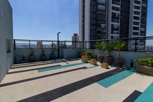 Área comum - Terraço de apartamento à venda com 1 quarto, 30m² em Vila Gustavo, São Paulo