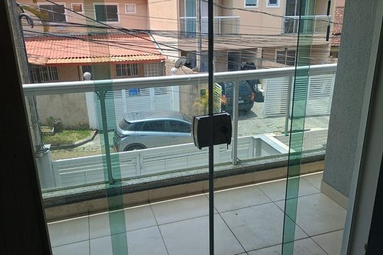 Varanda de casa de condomínio para alugar com 3 quartos, 180m² em Taquara, Rio de Janeiro