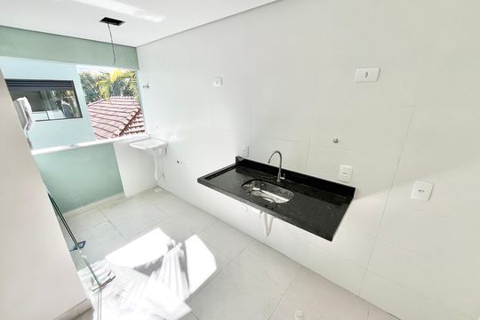 Cozinha e Área de Serviço de apartamento para alugar com 1 quarto, 35m² em Jardim Sao Paulo(zona Norte), São Paulo