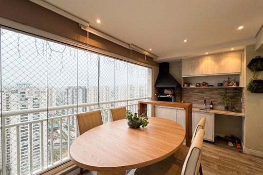 Sacada  de apartamento para alugar com 3 quartos, 94m² em Centro, São Bernardo do Campo